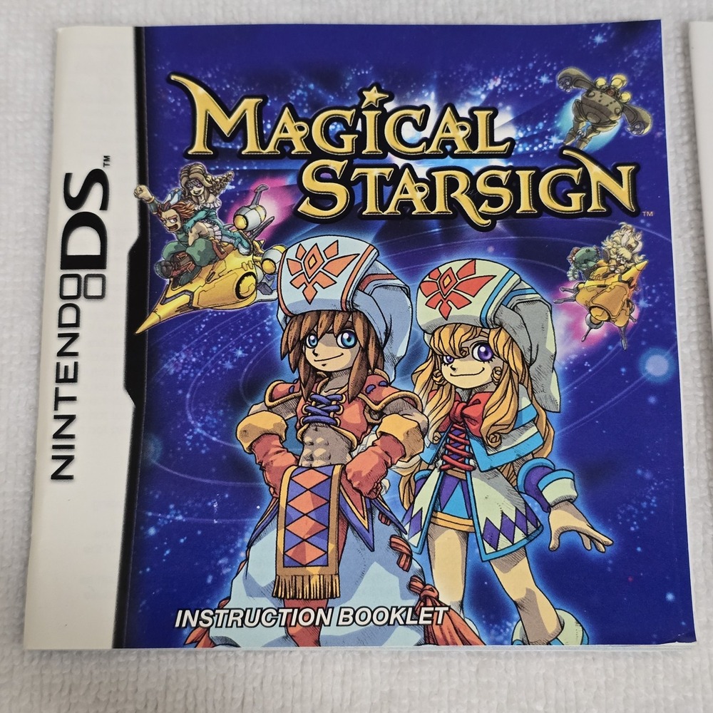 Magical Starsign‎ (Nintendo DS, 2006) CIB Complete with Manual - Picture 9 of 12